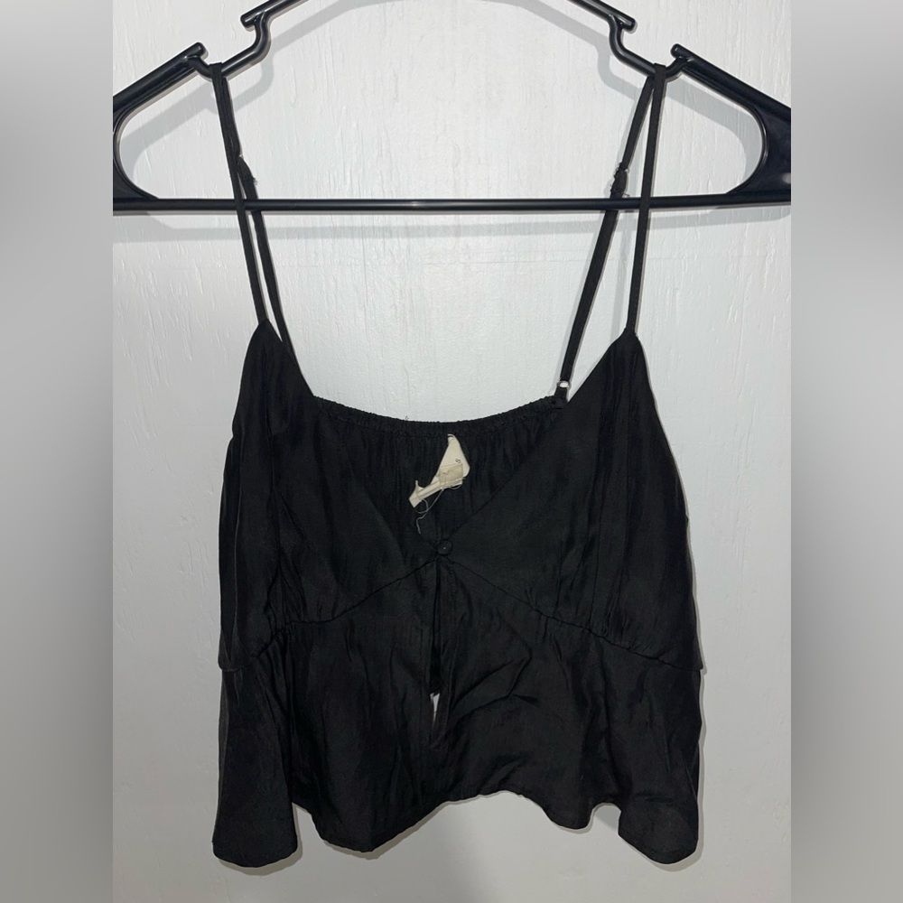 LA Hearts by Pacsun Women’s Black Vest Tank Top